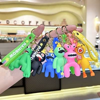 Cross -Bordder Hot -Showing Rainbow Partner Клавиатура Рейнбоу друзья Sausal Strange Rainbow Friends Key Chain