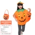 Trang phục Halloween quần áo bí ngô cho trẻ em và người lớn bộ đồ bí ngô mẫu giáo biểu diễn múa trang phục hóa trang cha mẹ và con cái 