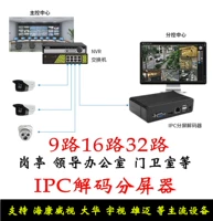 Takada IPC Decoder 1080p HD Декодирование 1/4/8/9/16 онлайн -мониторинг видео на стене 4K 4K