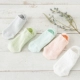 Vớ nữ vớ vớ mùa xuân và mùa hè vớ cotton low-top silicone nông miệng vô hình Hàn Quốc lưới thể thao nữ vớ - Bít tất nữ