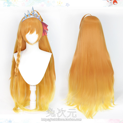 taobao agent [Rabbit Dimension] Princess link Re: DIVE Pecolim COS wig Genso color modeling