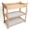 Giường cũi cao cấp có thể được lắp ráp gỗ sồi cho bé trò chơi cung cấp tủ lưu trữ tủ chăm sóc bàn gỗ rắn đơn giản - Giường trẻ em / giường em bé / Ghế ăn
