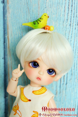 taobao agent 【Cat and Cat's Nest】 6.8.12 points BJD/AZONE Xiaobu Holala baby use tiger leather parrot to take pictures