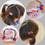 Phụ kiện tóc cho trẻ em Hàn Quốc cầu vồng bóng tóc dây cô gái đầu dây buộc tóc băng đô con ếch