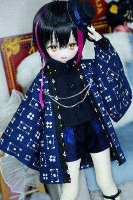 taobao agent [Limited] BJD 4 points of text, vain MDD and Feng Zhengtai suite kimono Men's men's clothing