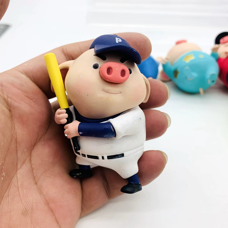 Подлинная оптовая партия сто изменений pig маленькая фарт слепой ящик 2-го поколения серия повседневной жизни подтверждение ручной офис украшение
