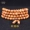 vàng Phật giáo vòng tay gỗ mun gỗ sàn gỗ lê Nan ảm đạm 06 08 108 vòng đeo tay chuỗi tràng hạt - Vòng đeo tay Clasp