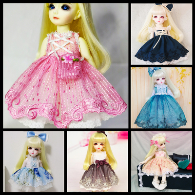 taobao agent Liya handwork 1/6bjd SD doll clothes, dressing Lolita dress sweet and lovely personality