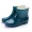 Giày đi mưa mùa đông cho nữ ống thấp ống ngắn ấm áp