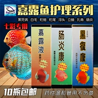 Tianjin Jialu Light Black Fukang Salva Kang Специализируется на лечении красочной рыбы Черные мертвые болезни гнилые жабры 150 мл жирной рыбы коммуна