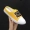 Mặc chân trần mùa hè có thể bước mà không bị rò rỉ gót chân một nửa kéo giày nhỏ màu trắng nữ lười vải nửa giày đơn - Plimsolls