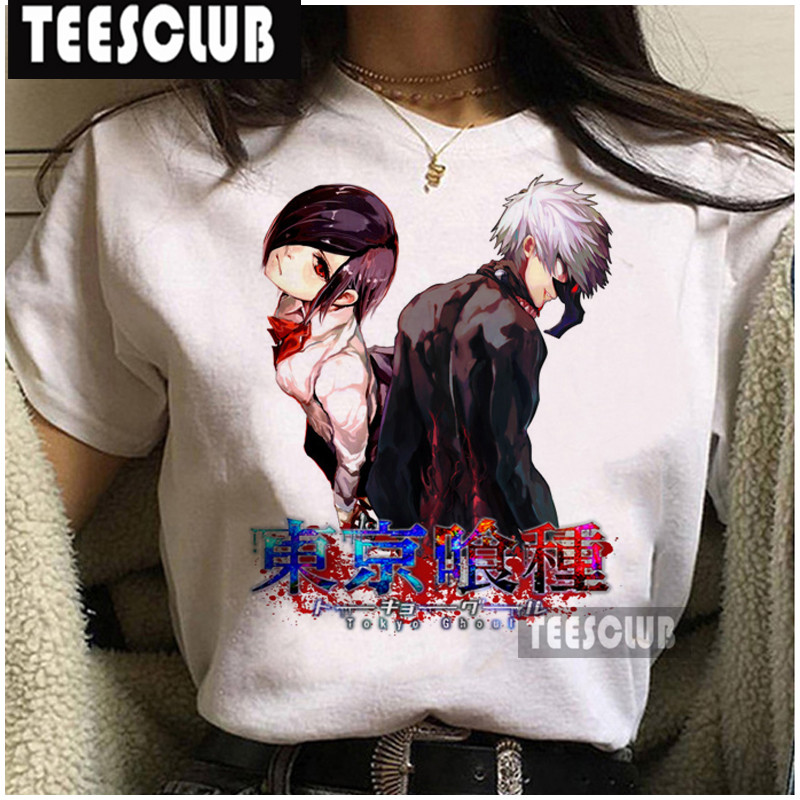 C10JapaneseAnimeTokyoGhoulTShirt Japan comic Tokyo Ghoul periphery T-shirt