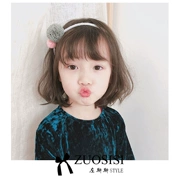 Zuosisi trẻ em Hàn Quốc phụ kiện tóc cô gái bóng headband bé dễ thương headband thủy triều cô gái