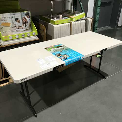 Kaishi Costco Costco Lifetime Lifetime Six Ultra Table Super Desk Dest Desk Dest Outdoor Room