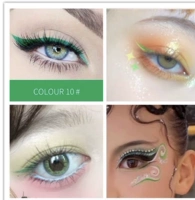 Зеленый карандаш для глаз