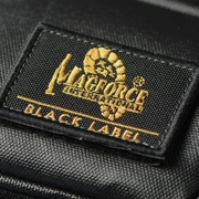 Magheres MagForce MacGyver Nhãn đen Armband Thêu Magic Sticker Chiến thuật Ba lô Sticker Morale Chương