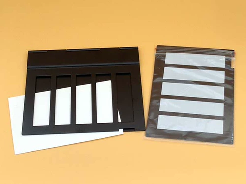 Пленочная камера Черно -белая тестовая планка для усиления полоса