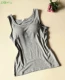 Modal cotton của phụ nữ cup cup một bra bra mà không có vòng thép bra đáy treo vest vest đồ lót thể thao yoga - Áo vest