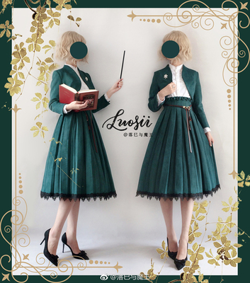 taobao agent Elegant retro top, Lolita style, high waist