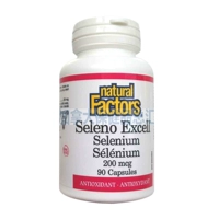 Канадские факторы природы Seleno Excell Selenium Deg Tablets 200 мкг 90 таблетки