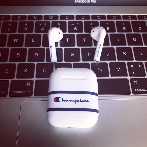 Наушники, защитная наклейка, bluetooth, iphone