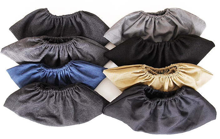 Protective silk shoe covers for students, color, direct factory sales