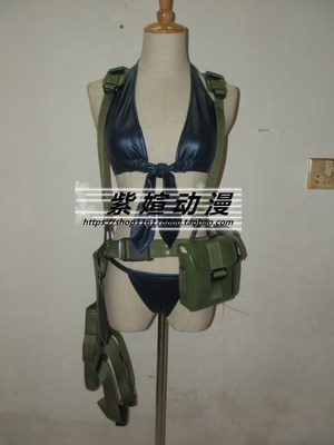 taobao agent 【Ziru Anime COS】COS alloy equipment 5 phantom pain cos female sniper quiet COS clothing