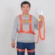 Оранжевый одиночный большой крюк с галстуком ногой 2,5 метра