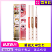 Nhật Bản Canmake Jingtian Silk Silk Silk Silk Silk Pen Bút 3way Liquid Eyeliner Blade không bị chặn với đôi mắt sâu chì kẻ eyeliner