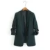 ZYZA với cùng một đoạn mùa thu mới màu rắn hoang dã khí nhỏ phù hợp với áo khoác nữ 2401778 áo khoác vest nữ Business Suit