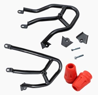 Черный бар+красный конусный клей