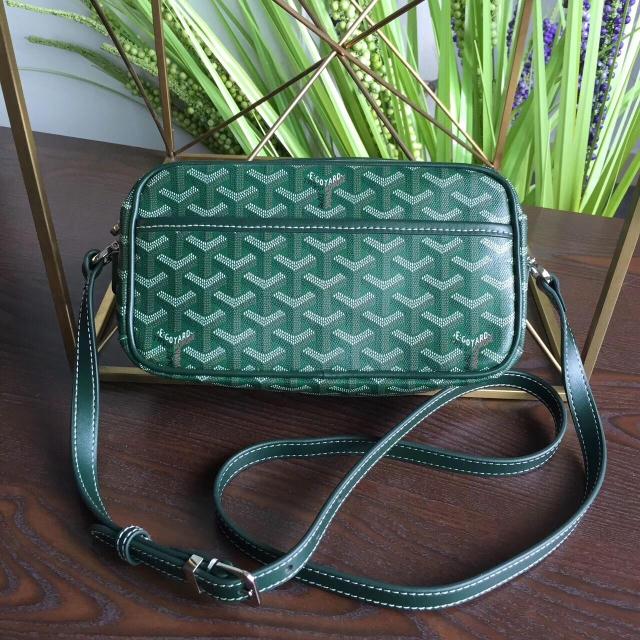 Dark green spotgenuine leather new pattern Inclined shoulder bag Small square bag wallet block Kris Same Oblique span The single shoulder bag cowhide Bag