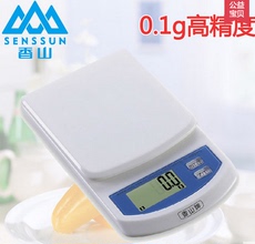 Весы 香山电子厨房烘焙称珠宝药材秤01g高精度ek3820便携式配料计量秤 Xiangshan