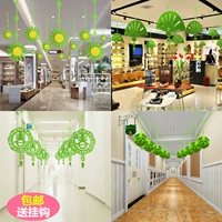 Spring Shopping Mall Store Store Coreiling Cormarten Corridor Classroom Creative Creative Green Tripper