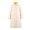Áo khoác nữ 2019 mới mùa đông dài phần nhẹ và nổ nhẹ Phiên bản Hàn Quốc của phần cổ áo mỏng lỏng màu trắng vịt xuống mùa - Xuống áo khoác