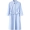 [Giá mới 99 nhân dân tệ] 2018 mùa hè màu xanh và trắng sọc bông áo đầm bông đầm dài là mỏng đầm thiết kế