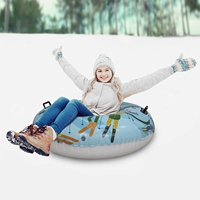 Зимняя уличная надувная лыжная детская лыжная доска из ПВХ для взрослых, вспомогательный реквизит