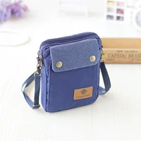 Túi chéo chéo 6.2 inch 3 kéo 4 lớp túi điện thoại di động nữ mini bag mùa hè đơn giản hoang dã đa chức năng Túi Messenger túi đeo chéo local brand