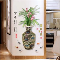 Креативная наклейка на стену для гостиной, украшение для спальни, наклейки, китайский стиль