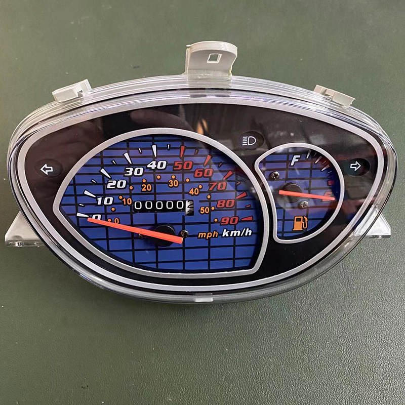 Xe trượt scooter Thiên Thần cụ đo dặm Xizhixing 125 mã mét cơ khí mã mét dòng ánh sáng máy đo tốc độ nhạc cụ vỏ bìa đồng hồ wave s100 đồng hồ sirius độ