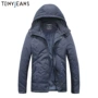 TONYJEANS Tony Junshi nam mùa thu và mùa đông bông quần áo, bông băng khâu áo khoác 1224104430 áo dạ nam hàn quốc