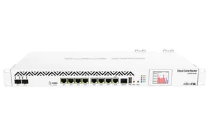 Mikrotik CCR2116-12G-4S+ 10 Журнал. Проводка 36 ЦП CORUD маршрут