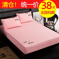Mùa hè giường đơn mảnh bông cotton Simmons nệm cover sheet 1.5 1.8 m giường váy giường bìa trải giường