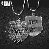 Ожерелье НБА подлинное воин моде ретро висячие ювелирные аксессуары карри Томпсон Баскетбол Периферийный подарок