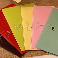 Продвижение корейские канцелярские товары Creative Simple Time Time Leather A4 Файл -пакет информационные пакеты ручка 6 Выбор цвета