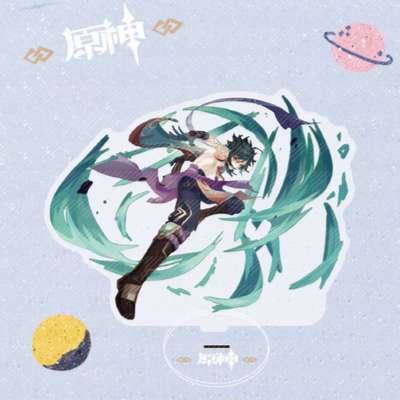 taobao agent Traveler's mobile game God on the new acrylic standing anime ornament empty -Fluordea Shenli new eutuma