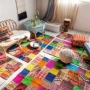 Pakistan nhập khẩu màu khảm hương vị giác tay dệt thảm len thảm Bohemia - Thảm thảm lót sàn nhà