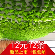 Mô phỏng trong nhà hoa hồng treo tường giả hoa mây điều hòa không khí phòng khách trang trí bao gồm cây nho nhựa - Hoa nhân tạo / Cây / Trái cây