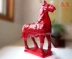 Miễn phí vận chuyển đồ gốm gốm đỏ trang trí ngựa Lucky Phong Thủy phòng khách đồ nội thất Trang trí đám cưới Đá & Đá trang trí