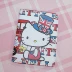 Túi đựng hộ chiếu hello kitty dễ thương mới Hello Kitty mèo hộ chiếu bộ túi tài liệu đa chức năng Nhật Bản và Hàn Quốc Túi thông tin xác thực